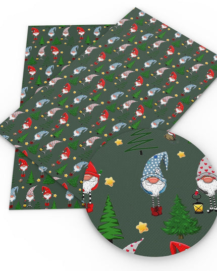 Festive Leather Crafting Kit: DIY Earrings and Bowknot Set