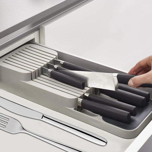Efficiently Organize Your Kitchen with Our Compact Drawer Storage Solution - Say Goodbye to Kitchen Clutter!