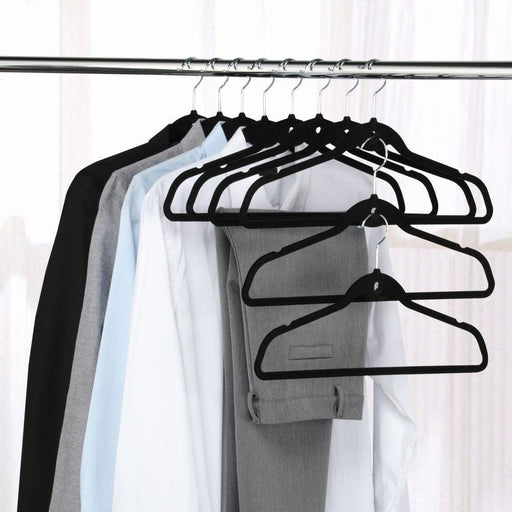 Revamp Your Wardrobe with 50 Non-Slip Velvet Hangers