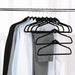 Effortless Wardrobe Transformation with Non-Slip Velvet Hangers