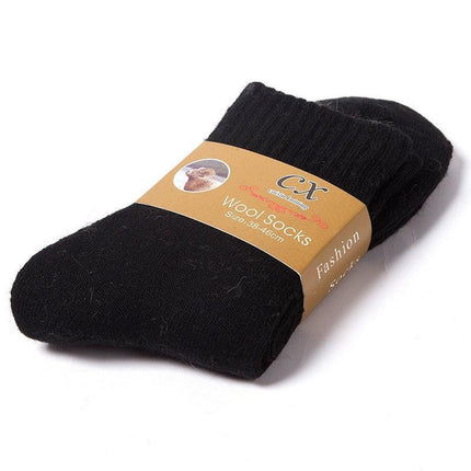 Cozy Men's Winter Wool Socks Set | 5 Pairs for Ultimate Warmth and Style