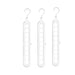 Chic Circular 9-Hole Plastic Closet Organizer