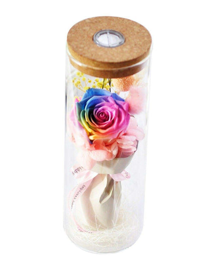 Eternal Blossom Rose - Enchanted Glass Dome Keepsake