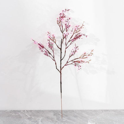 Customizable Vibrant Gypsophila Silk Flower Branches - Choose from 8 Stunning Colors for Your Unique Bouquet