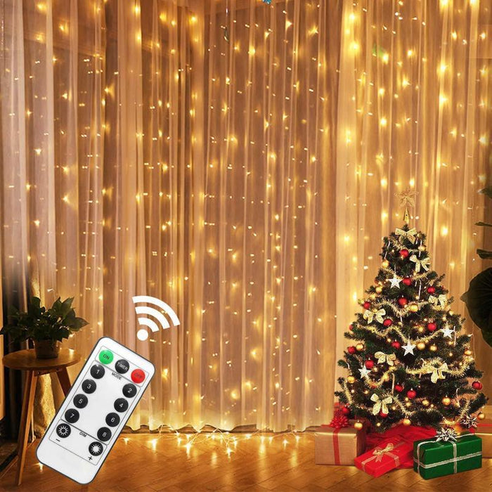 3M LED Fairy Lights Garland with Remote Control for Christmas Home Decor