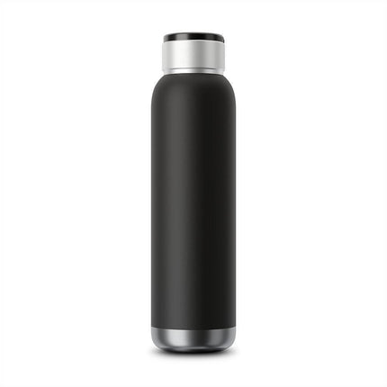 Hydrasound 22oz Copper Insulated Bottle with Integrated Bluetooth Speaker - Stay Hydrated and Jam Anywhere!
