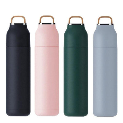 Hydration Companion: Sleek Stainless Steel Water Bottle for On-the-Go Refreshment
