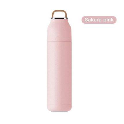 Hydration Companion: Sleek Stainless Steel Water Bottle for On-the-Go Refreshment