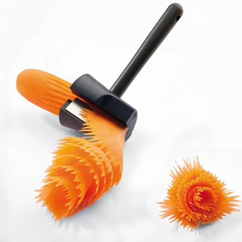 Elevate Your Culinary Creations with the Flower Slicer and Vegetable Decorator