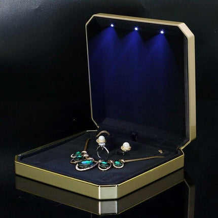 Illuminate Your Collection with a Custom LED Jewelry Display Box - Très Elite