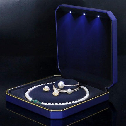 Illuminate Your Collection with a Custom LED Jewelry Display Box - Très Elite