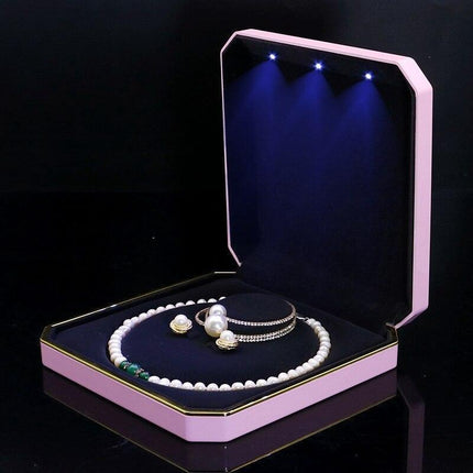 Illuminate Your Collection with a Custom LED Jewelry Display Box - Très Elite