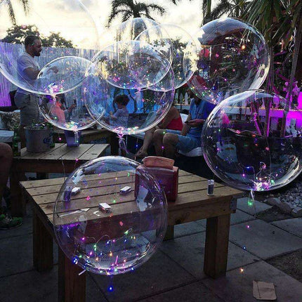 Illuminated Bobo Balloon Wonderland Display for Enchanting Celebrations - Très Elite
