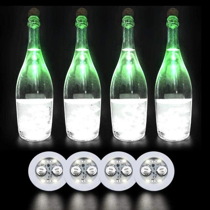Illuminated Brain Specimen Coasters - Engaging Educational Drink Accessories - Très Elite