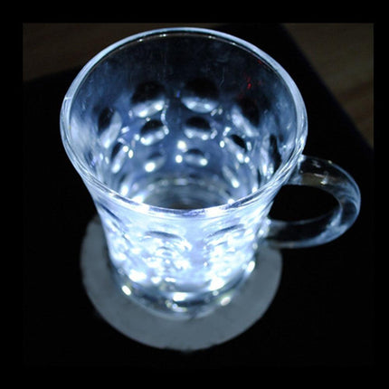Illuminated Brain Specimen Coasters - Engaging Educational Drink Accessories - Très Elite