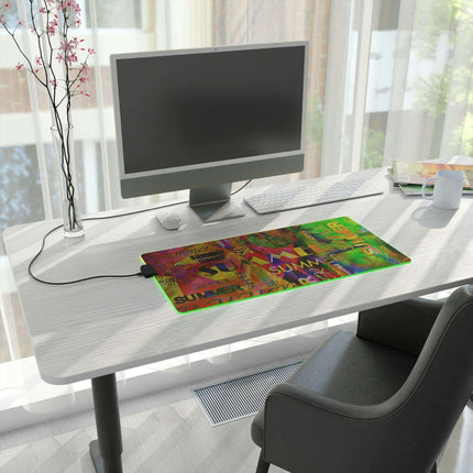 Illuminated Precision Gaming Mouse Pad - Enhance Your Performance and Style - Très Elite