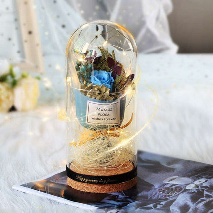 Illuminated Romance: The Enchanted LED Rose Dome - Très Elite