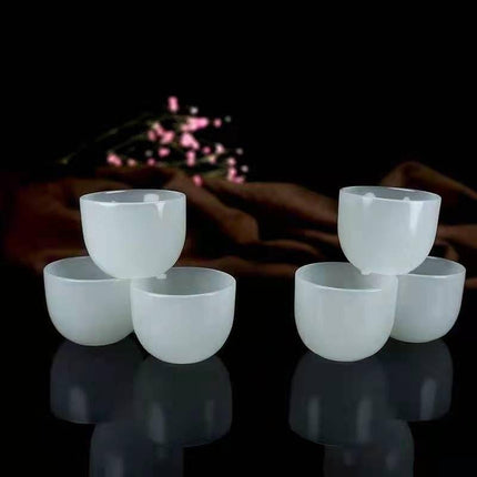 Indulge in Elegance: The Premium Jade Kung Fu Tea Cup Collection - Très Elite