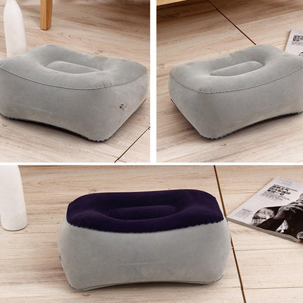Inflatable Comfort Pillow for Feet - Perfect for Home & Travel Relaxation - Très Elite