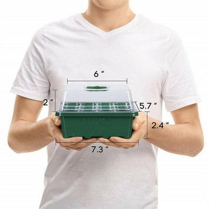 Innovative Seedling Cultivation Kit: 12-Cell Growth Tray for Superior Plant Nurturing - Très Elite