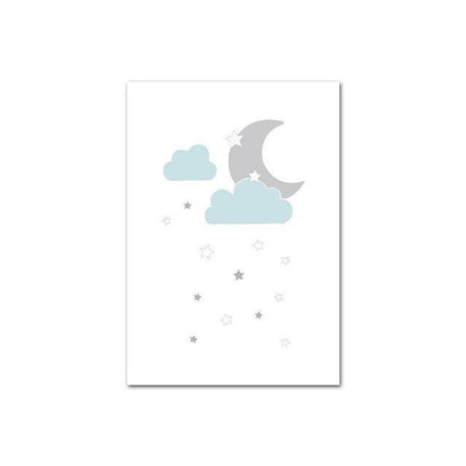 Inspire Dreams Canvas Art - Motivational Nordic Nursery Wall Decor - Très Elite