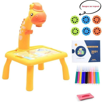 Interactive LED Art Projector Drawing Station for Kids - Ignite Imagination and Learning - Très Elite