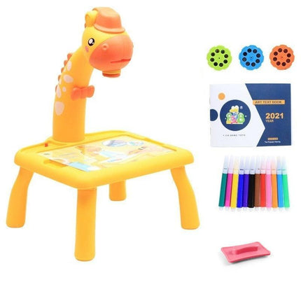 Interactive LED Art Projector Drawing Station for Kids - Ignite Imagination and Learning - Très Elite