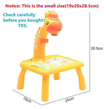 Interactive LED Art Projector Drawing Station for Kids - Ignite Imagination and Learning - Très Elite