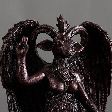 Intricately Designed Baphomet Demon Statue for Unique Home Decor - Très Elite