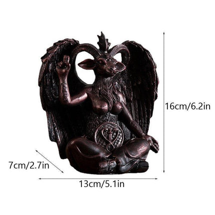 Intricately Designed Baphomet Demon Statue for Unique Home Decor - Très Elite