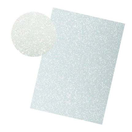 Iridescent Rainbow Glitter Faux Leather Sheets for Elegant DIY Masterpieces - Très Elite