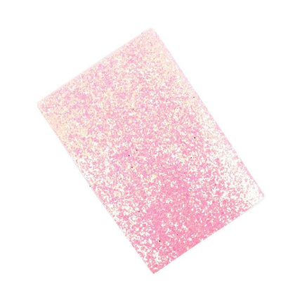 Iridescent Rainbow Glitter Vinyl Crafting Roll - Creative Shimmer Kit - Très Elite