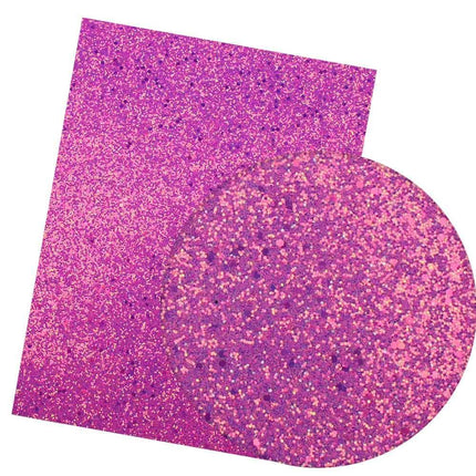 Iridescent Rainbow Glitter Vinyl Crafting Roll - Creative Shimmer Kit - Très Elite