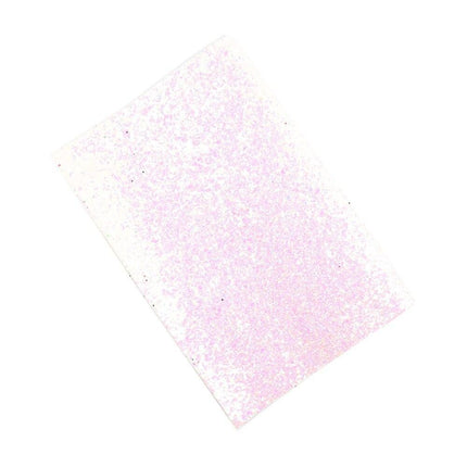 Iridescent Rainbow Glitter Vinyl Crafting Roll - Creative Shimmer Kit - Très Elite