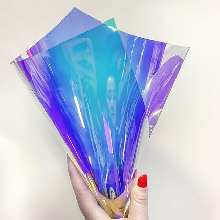 Iridescent Rainbow Holographic Crafting Vinyl - Sparkle Up Your DIY Projects - Très Elite