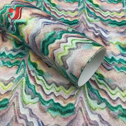 Iridescent Rainbow Sparkle Fabric Sheets - Perfect for Creative DIY Projects