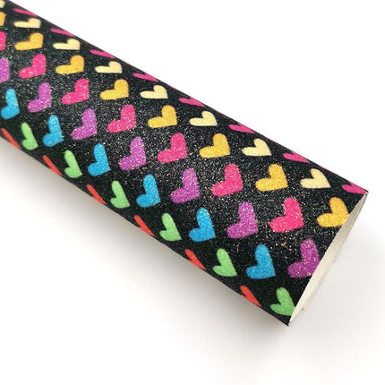 Iridescent Rainbow Sparkle Fabric Sheets - Perfect for Creative DIY Projects