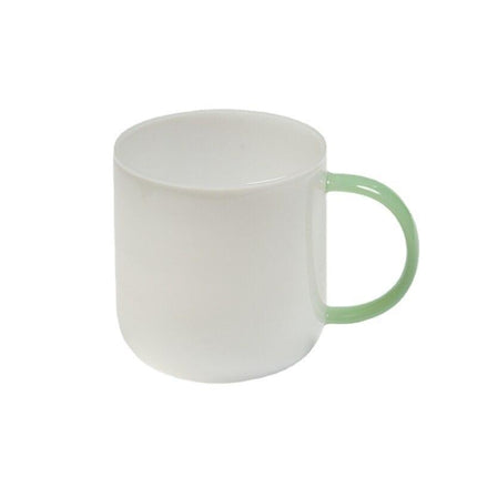 Jade Elegance: Retro Nordic Glass Mug Collection - Très Elite