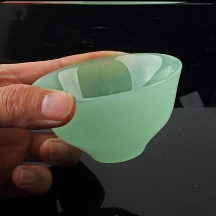 Jade Serenity Tea Infusion Set - Luxurious Single Cup Collection for Tailored Enjoyment