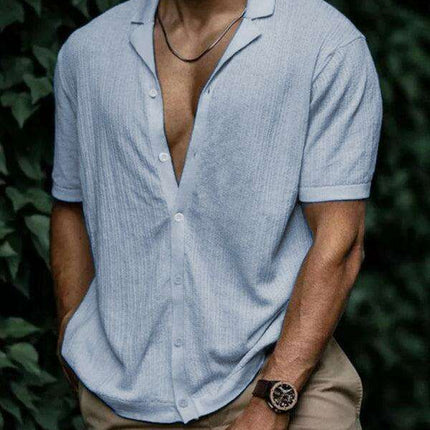 Jakoto Men's Stylish Comfort Knit Top - Ideal for Any Occasion