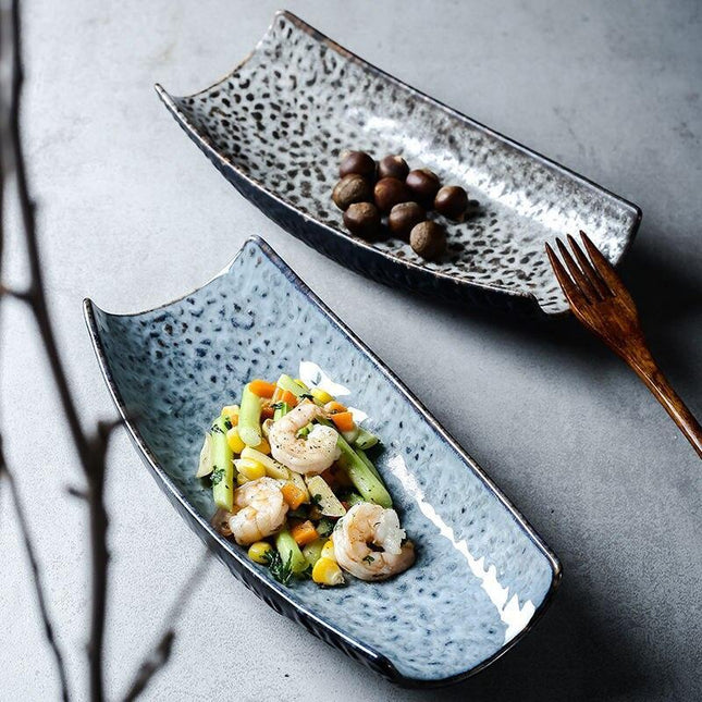 Japanese Artisan Plate Collection for a Luxurious Dining Experience