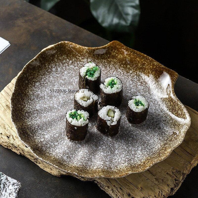 Japanese Ceramic Shell Dish Set: A Touch of Sophistication for Gourmet Dining