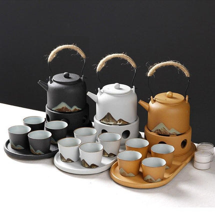 Japanese Kung Fu Tea Ceremony Essentials: Elegant 6-Piece Set for True Tea Lovers - Très Elite