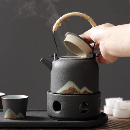 Japanese Kung Fu Tea Ceremony Essentials: Elegant 6-Piece Set for True Tea Lovers - Très Elite