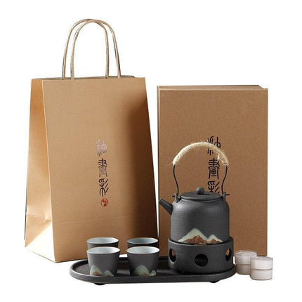 Japanese Kung Fu Tea Ceremony Essentials: Elegant 6-Piece Set for True Tea Lovers - Très Elite