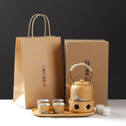 Japanese Kung Fu Tea Ceremony Essentials: Elegant 6-Piece Set for True Tea Lovers - Très Elite