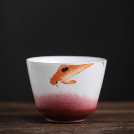 Japanese Serenity Tea Cup Set - Elegant 4-Piece Collection for Tea Lovers - Très Elite