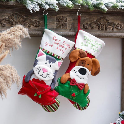 Joyful Christmas Candy Stocking Ornaments for Festive Home Decor - Très Elite