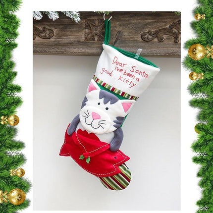 Joyful Christmas Candy Stocking Ornaments for Festive Home Decor - Très Elite