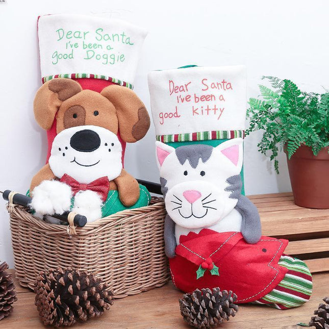 Joyful Christmas Candy Stocking Ornaments for Festive Home Decor